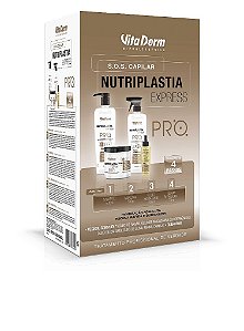 Kit SOS Nutriplastia Capilar Express Profissional - Vita Derm