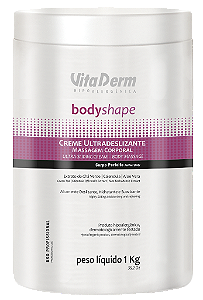 Creme Corporal Ultradeslizante Body Shape 1000gr - Vita Derm