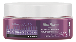 Máscara Booster Filler Facial 5D Ametista 200gr - Vita Derm