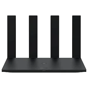 Roteador Wireless Huawei AX2S Preto, Wi-Fi 6, Ax1500 MB/s, Dual Band, 4 Antenas - Ws7000
