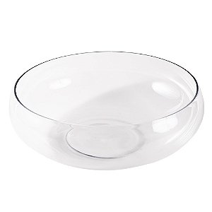 Bacia de Vidro Redondo Decoração - M