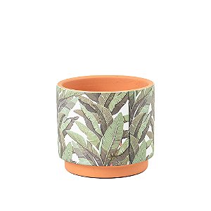 Cachepot Estampas Terracota V