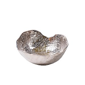 Tigela Casca de Ovo Metal Decorativo