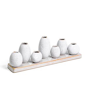 Mini Vasos  De Cerâmica Decorativos
