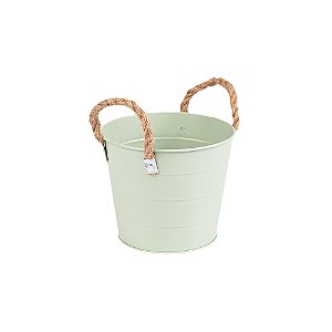 Vaso Cachepot Camadas Metal