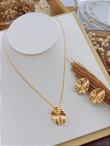 Colar Redondo Dourado