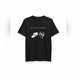 Camiseta Bitcoin não é bolha