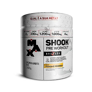 SHOOK PRE TREINO BRANDÃO 300G MAX TITANIUM