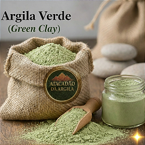 ARGILA VERDE - ATACADO