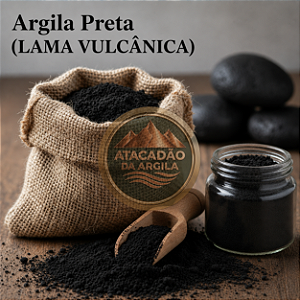 ARGILA PRETA VULCÂNICA