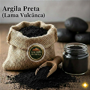 ARGILA PRETA VULCÂNICA