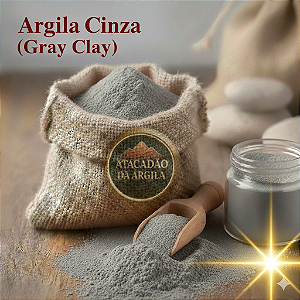 ARGILA CINZA - ATACADO