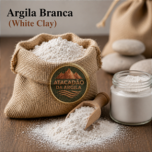 ARGILA BRANCA- ATACADO