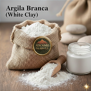 ARGILA BRANCA- ATACADO