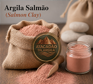 ARGILA SALMÃO PURA– ATACADO | Insumo Industrial