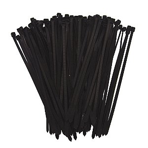 Abracadeira Nylon 150x2,5mm Preta C/100