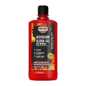 Acendedor Alcool Gel Prime Grill 430g