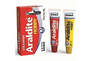 Adesivo Epoxi Bicomponente Hobby 16 G Cura 10 Min