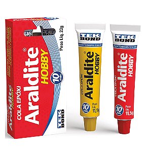 Adesivo Epoxi Bicomponente Hobby 23 G Cura 10 Min
