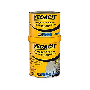 Adesivo Epoxi Estrutural Compound 1kg Vedacit