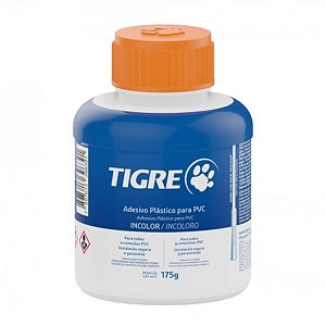 Adesivo Pvc Incolor 175 G Frasco Tigre