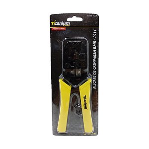 Alicate P/crimpar Rj11-rj45 Titanium 4662