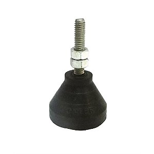 Amortecedor Borracha N.2 3/8" 350Kg Monfer