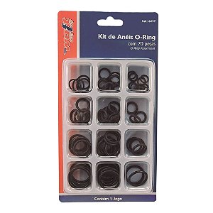 Anel Retencao o Ring Kit 70 Pcs 6297