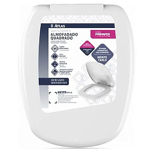Assento Sanitario Almofadado Monte Carlo Pr1065-2 Atlas