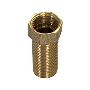 Aumento Torneira Latao 1/2 Longo 4,0 Cm