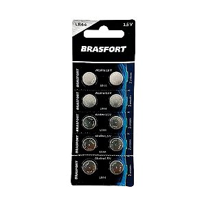 Bateria Lr44 Relog 1.5V Un Brasfort