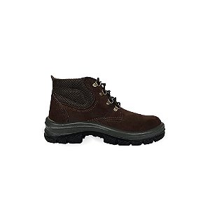 Botina Nobkuck 42 Cafe C/cadarco S/bic Tp92 Cartom