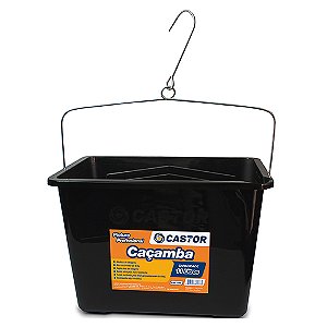 Cacamba P/tinta Plastica 11l Castor