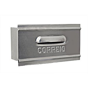 Caixa Carta Aluminio 1/2 Tijolo Atras Carmax