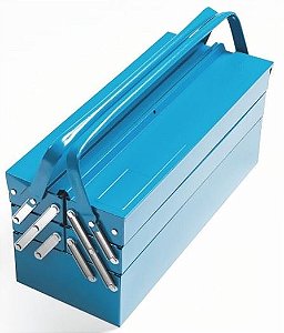 Caixa Ferramentas 5 Gavetas Azul 50x20x30cm 43800005