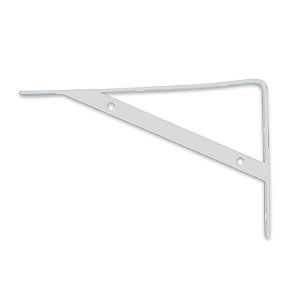 Cantoneira Mao Francesa Leve Branca 25cm