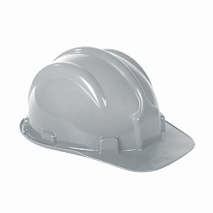 Capacete C/carneira Cinza Plastcor
