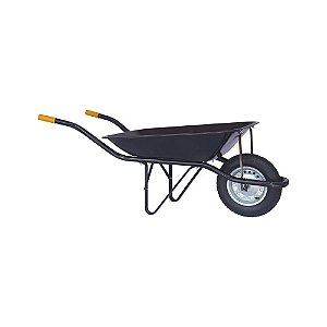 Carrinho de Mao Pedreiro 50l Ch24 Pneu Camara 3,25x8" Preto