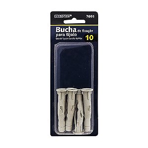 Cartela Bucha Tijolo N.10 C/04 7666 Brasfort