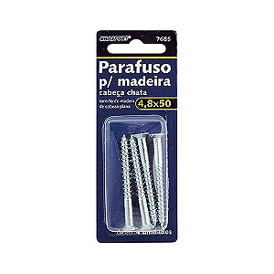 Cartela Paraf Mad Chata 4,8x50 C/04 Brasfort