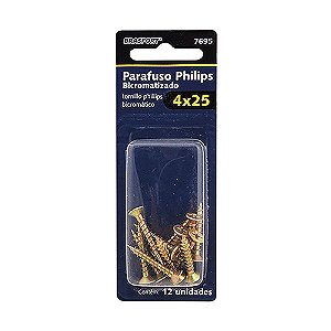Cartela Paraf Phs Bricom 4,0x25 C/12 Brasfort