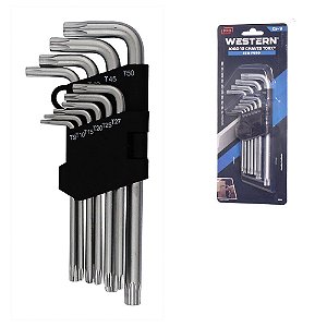 Chave Torx T09 a T50 Longa 10p2059
