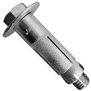 Chumbador Cbj C/ Parafuso (B) 1/4 X 3 Zincado Unc Jomarca