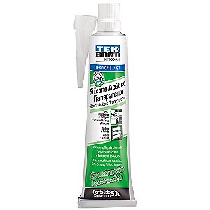 Cola Silicone  50g Transparente Bisnaga
