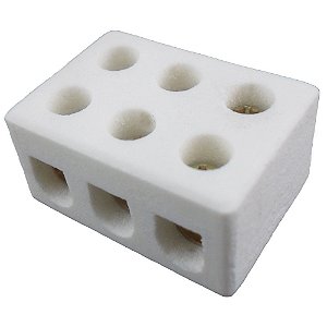 Conector Porcelana 3p 10mm