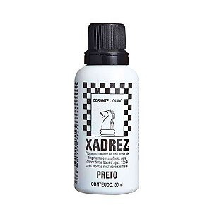 Corante Universal 50ml Preto P/tinta Xadrez