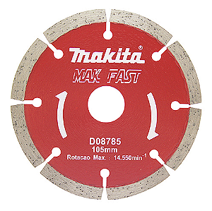 Disco Diamantado Mak Fast Segmentado 8785 Seco
