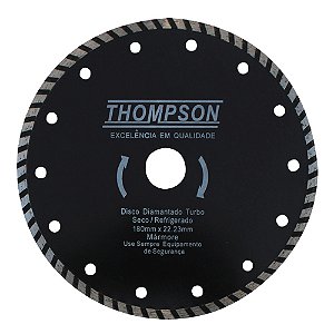 Disco Diamantado Turbo 9 X 230mm Thompson