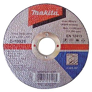 Disco Ferro 4.1/2 X 3/32 X7/8 19928 Makita