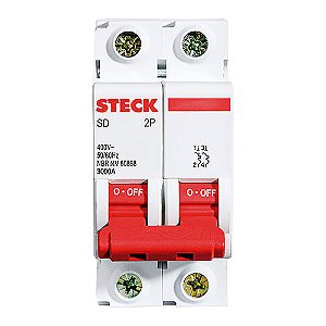 Disjuntor Din Bipolar 32a Curva C Sd62 ? Steck